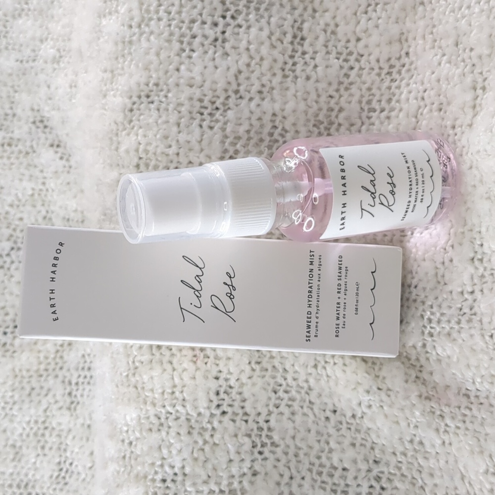 Earth Harbor TIDAL ROSE Crystal Hydration Toner, 20ml/0.68fl oz